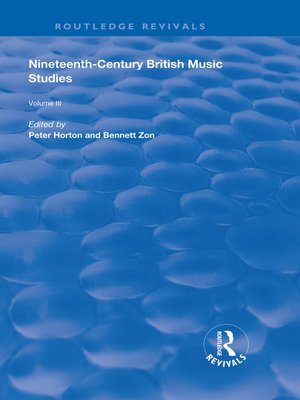 cover image of Nineteenth-Century British Music Studies